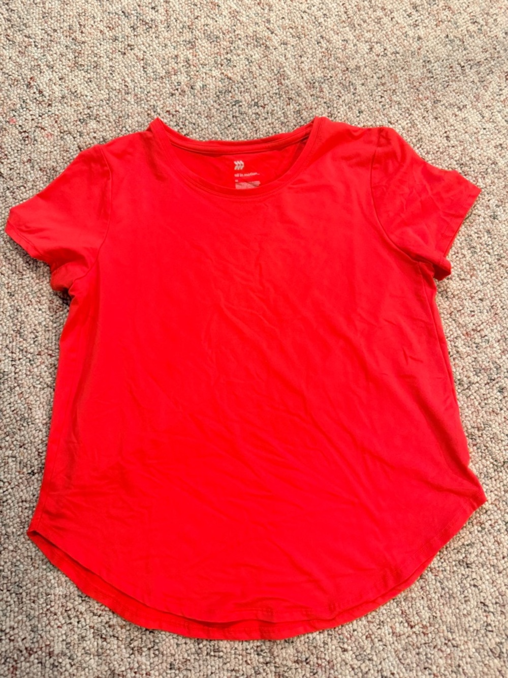 all in motion Women's Short Sleeve Crew Tee - Red